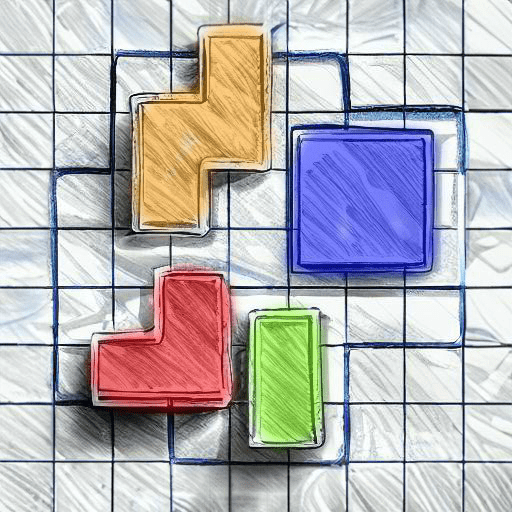 涂鸦方块拼图(Doodle Block Puzzle)_logo